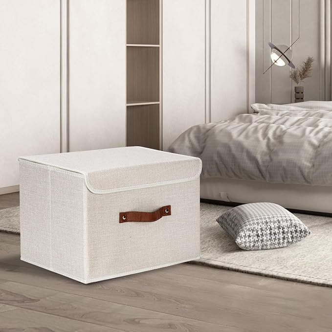 Cube Toy Storage Organizer with Fabric Bins