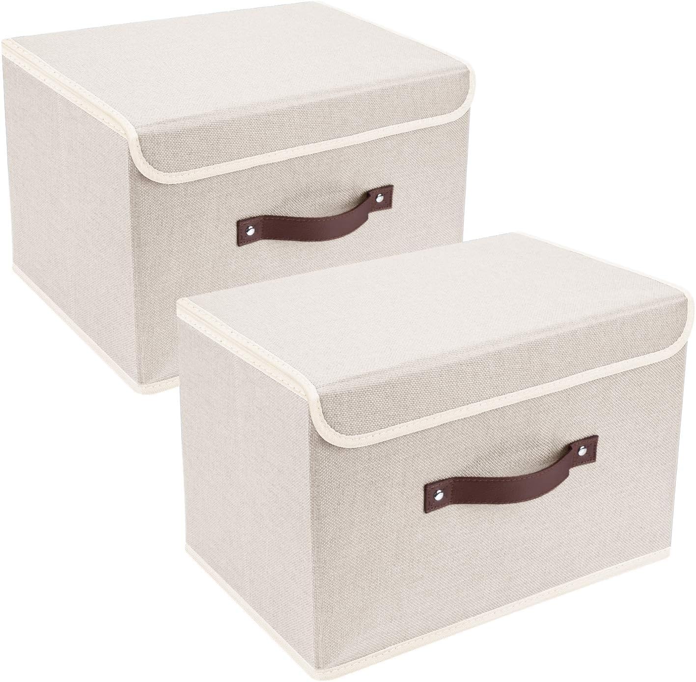 Cube Toy Storage Organizer with Fabric Bins - Image 2