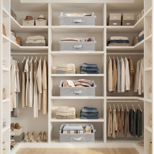 Trapezoid Toy Storage Bin for Shelves