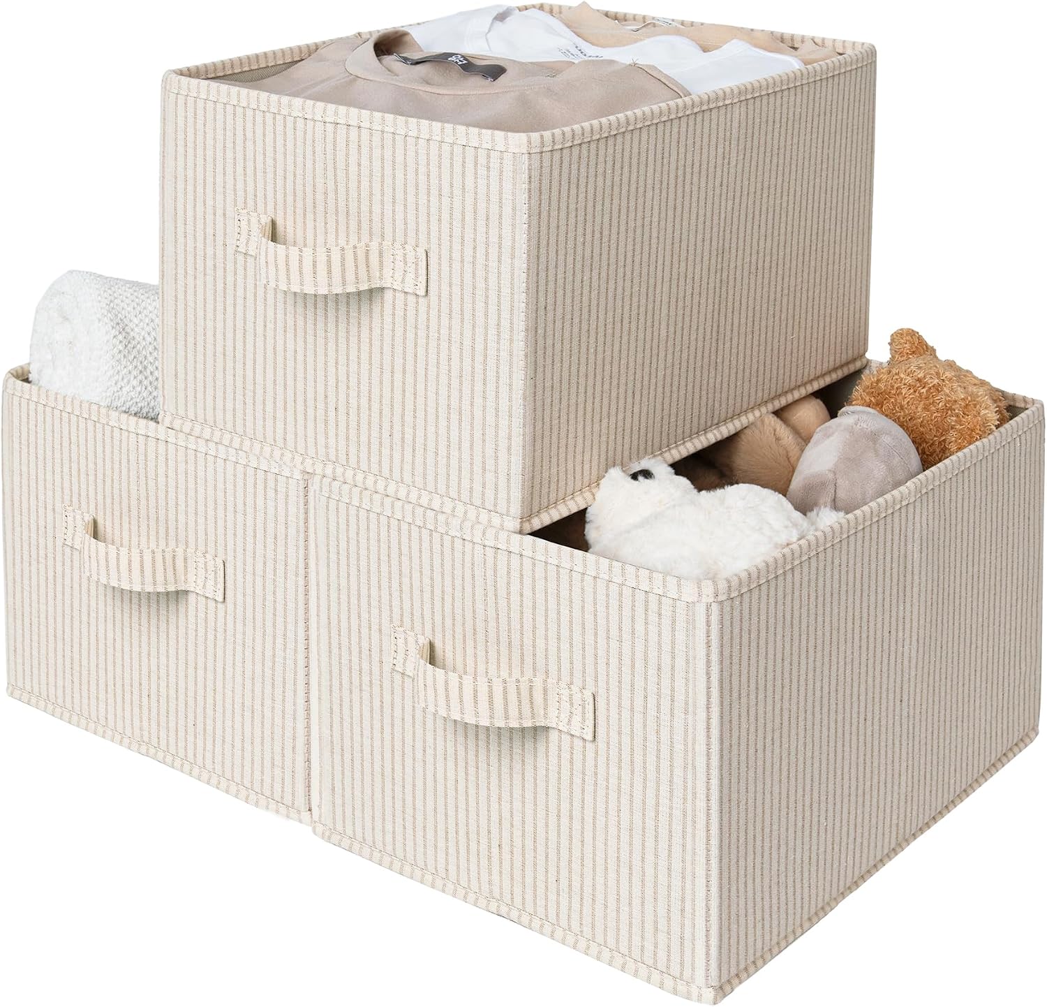 Canvas Toy Storage Bags with Clear Window - Image 2