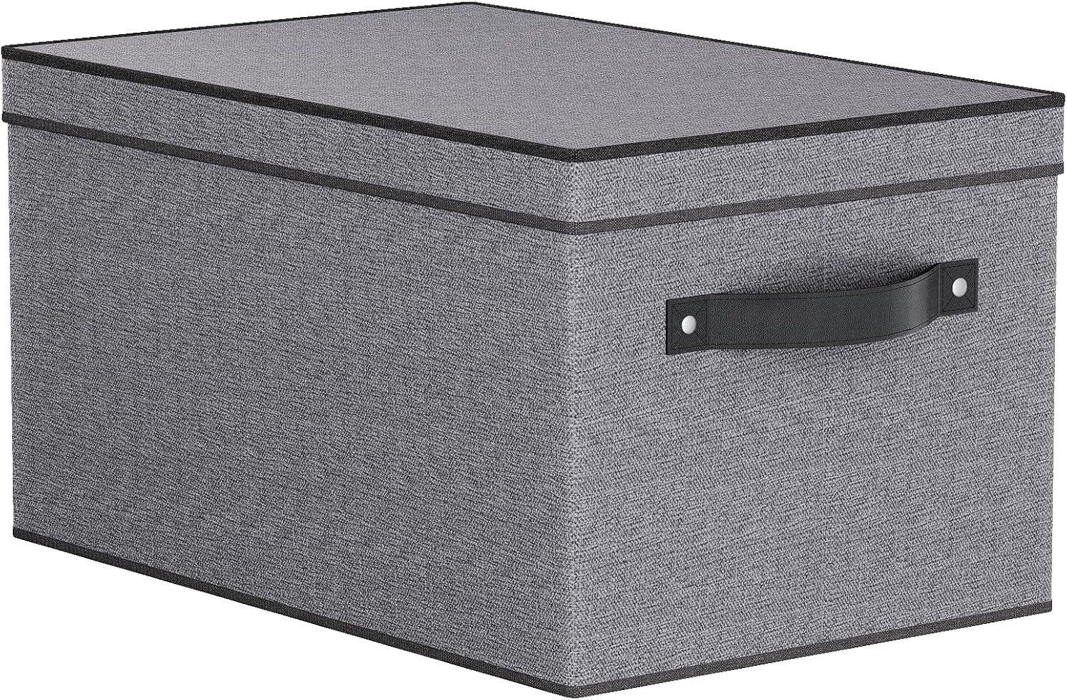 Collapsible Fabric Toy Storage Boxes with Lids - Image 2